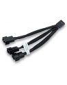 EKWB 3x splitter cable for 4 Pin PWM fan, 10cm, Y-cable (black) - nr 5