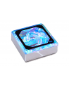 Alphacools ice block XPX Aurora Edge Plexi Chrome, CPU cooler (transparent / chrome) - nr 1