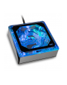 Alphacools ice block XPX Aurora Edge Plexi Chrome, CPU cooler (transparent / chrome) - nr 4