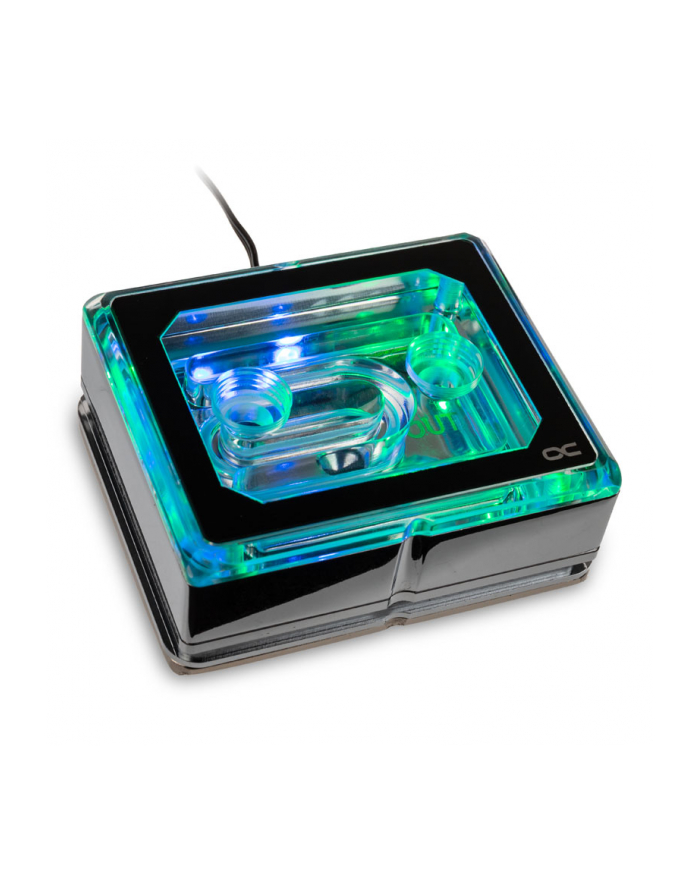Alphacool Ice Block XPX PRO RGB - Plexi Chrome Digital główny