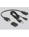 DeLOCK HDMI tester for EDID information with OLED Display, Meter (Black) - nr 12
