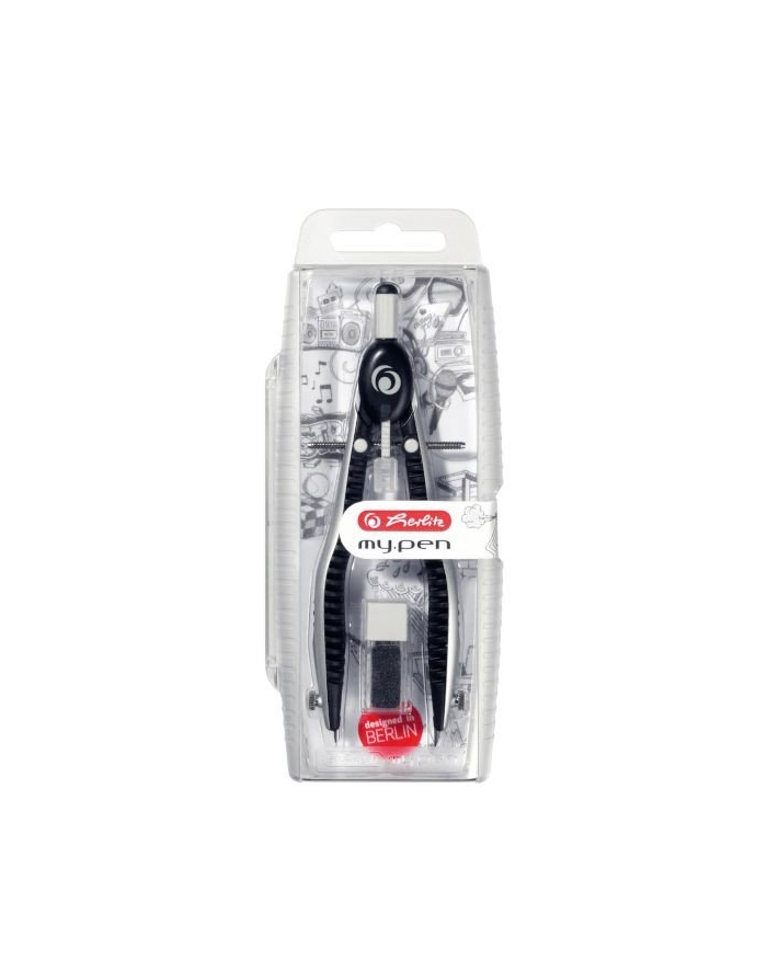 Herlitz Quick adjustment circle my.pen (black / grey) główny