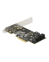 DeLOCK 5P SATA PCIe x4 - Low Profile - nr 5