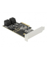 DeLOCK 5P SATA PCIe x4 - Low Profile - nr 8