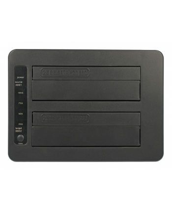 DeLOCK USB-C 3.1 DS f.2xSATA HDD / SSD - w. Clone function