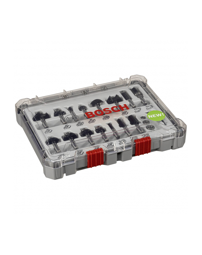 bosch powertools Bosch cutter set 2607017472 15 parts - 2607017472 główny