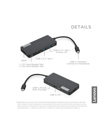 lenovo HUB USB-C 7-in-1 Hub / 4X90V55523