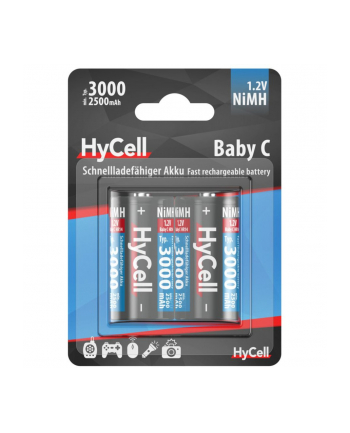 HyCell Battery Baby C Type 3000 mAh 1.2V 2er - nickel