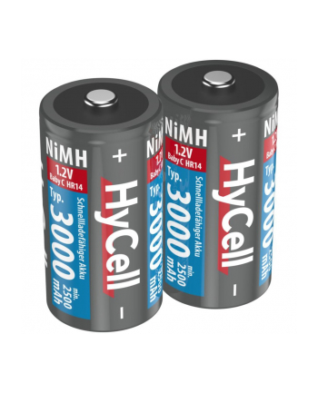 HyCell Battery Baby C Type 3000 mAh 1.2V 2er - nickel