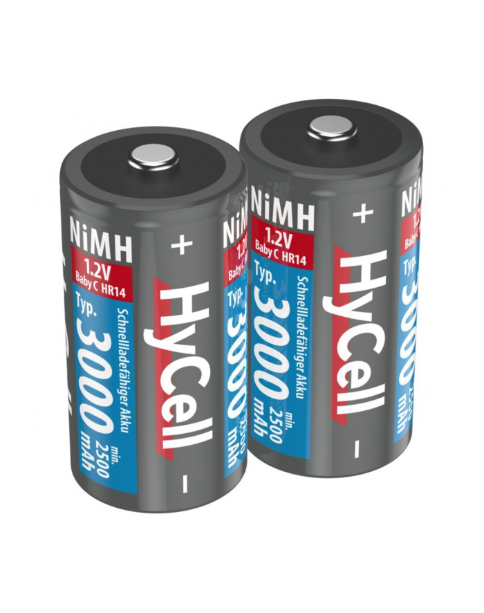 HyCell Battery Baby C Type 3000 mAh 1.2V 2er - nickel główny
