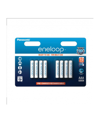 Panasonic eneloop Micro 750mA 8x AAA nr 1