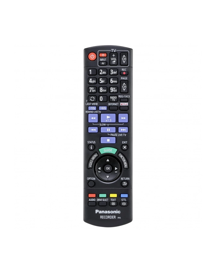 Panasonic DMR-UBC70EGS, Blu-ray recorder (black, twin tuner, 500GB, WLAN) główny