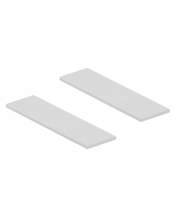 DeLOCK heating pad set (2 pieces) 70 x 20 mm for M.2 modules, thermal greases and pads (gray)