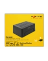 DeLOCK USB-C 3.1 DS f.2xSATA HDD / SSD - w. Clone function - nr 2