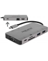 DeLOCK USB-C Docking Station 4K - HDMI / VGA / SD / USB 3.1 / LAN / PD 3.0 - nr 8