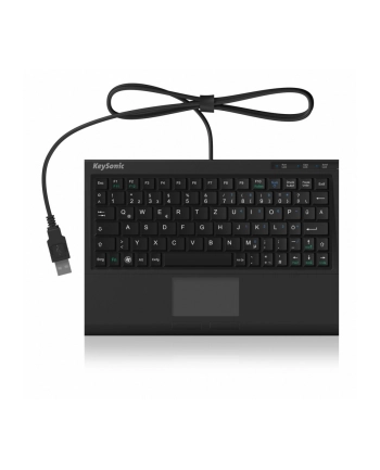 keysonic Klawiatura mini ACK-3410(US) touchpad, USB