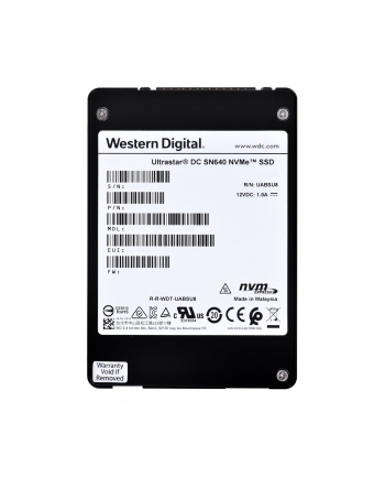 Dysk SSD Western Digital Ultrastar DC SN640 WUS4CB080D7P3E3 (7.68 TB; U.2; PCIe NVMe 3.0 x4)