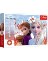 Puzzle 60el. Zaczarowany świat Anny i Elsy / Disney Frozen 2 17333 Trefl - nr 3