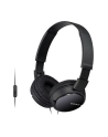 sony Słuchawki MDR-ZX110AP czarne - nr 1