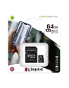 kingston Karta pamięci microSD  64GB Canvas Select Plus 100MB/s Adapter - nr 69
