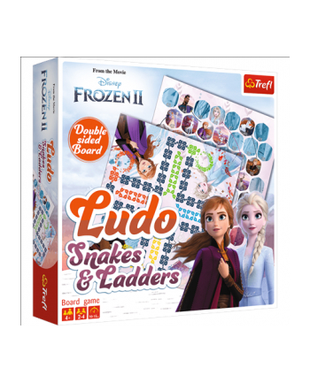 trefl Gra Ludo Węże i drabiny Disney FROZEN 2