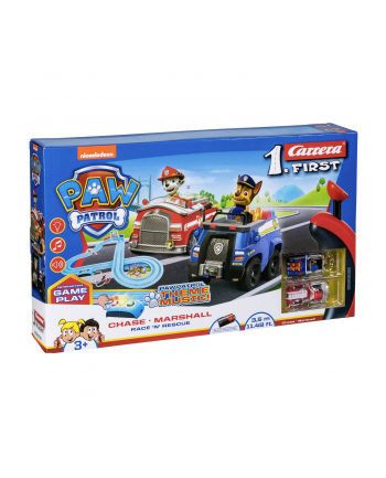 carrera toys Tor First PAW PATROL Chase i Marshall Race n Rescue 63032 Carrera