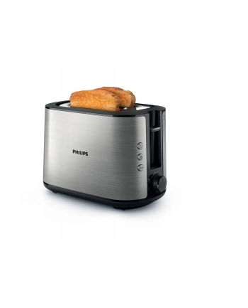 Toster Philips Viva Collection HD2650/90 (950W; kolor srebrny) nr 2