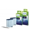 Zestaw akcesoriów do czyszczenia ekspresów Philips CA6707/10 (2 wkłady filtra AquaClean  6 saszetek ze środkiem do czyszczenia obiegu mleka  6 tabletek do usuwania oleju kawowego  Smar) - nr 3