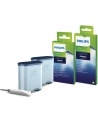 Zestaw akcesoriów do czyszczenia ekspresów Philips CA6707/10 (2 wkłady filtra AquaClean  6 saszetek ze środkiem do czyszczenia obiegu mleka  6 tabletek do usuwania oleju kawowego  Smar) - nr 4