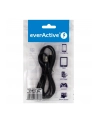 Kabel zasilający everActive CBB-1CB (USB - USB typu C ; 1m; kolor czarny) - nr 2