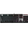 KLAWIATURA MSI VIGOR GK50 LOW PROFILE US RED/WHITE - nr 6