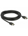 Kabel DELOCK 85295 (HDMI M - HDMI M; 3m; kolor czarny) - nr 2