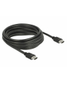 Kabel DELOCK 85296 (HDMI M - HDMI M; 5m; kolor czarny) - nr 4