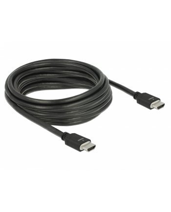 Kabel DELOCK 85296 (HDMI M - HDMI M; 5m; kolor czarny)