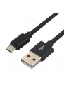 Kabel zasilający everActive CBB-1MB (USB - Micro USB ; 1m; kolor czarny) - nr 2