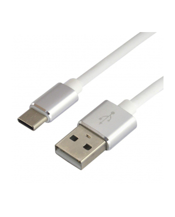 Kabel zasilający everActive CBS-1CW (USB - USB typu C ; 1m; kolor biały)