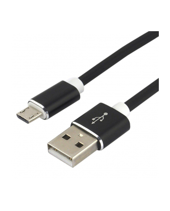 Kabel zasilający everActive CBS-1MB (USB - Micro USB ; 1m; kolor czarny)