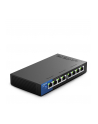 Switch końcowy Linksys LGS108-EU-RTL (8x 10/100/1000Mbps) - nr 25