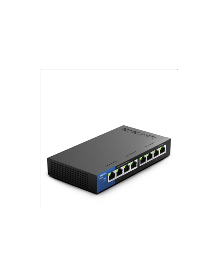 Switch końcowy Linksys LGS108-EU-RTL (8x 10/100/1000Mbps) główny