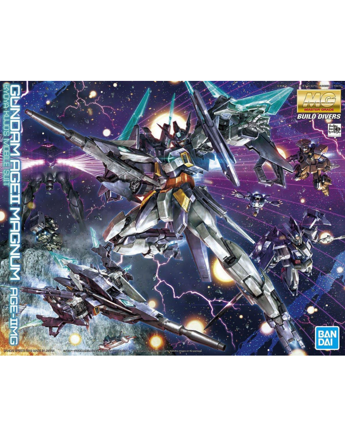 Figurka kolekcjonerska BANDAI MG 1/100 GUNDAM AGE II MAGNUM główny