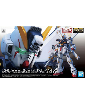 Figurka kolekcjonerska BANDAI RG 1/144 CROSSBONE GUNDAM X1