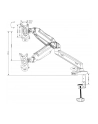 Uchwyt biurkowy do monitora Maclean MC-860 (biurkowy; 13  - 27 ; max 8kg) - nr 25