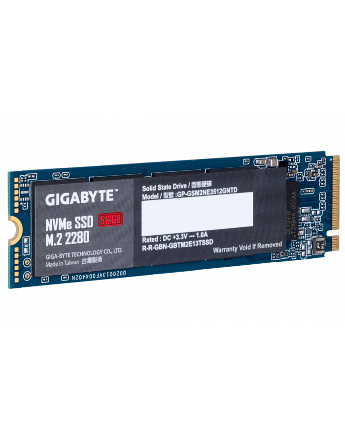 Dysk Gigabyte GP-GSM2NE3512GNTD (512 GB ; M2; PCIe NVMe 30 x4) główny