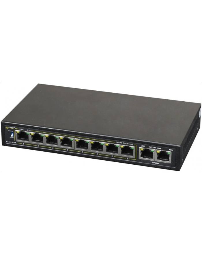 Switch PoE PULSAR S108 (10x 10/100Mbps) główny