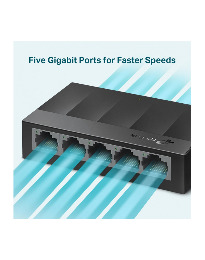 Switch TP-LINK LS1005G (5x 10/100/1000Mbps) główny