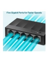 Switch TP-LINK LS1005G (5x 10/100/1000Mbps) - nr 17