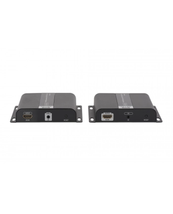 digitus Przedłużacz (Extender) HDMI IP/Cat.5/6/7 120m 4K PoE HDCP 1.4 IR audio (zestaw)