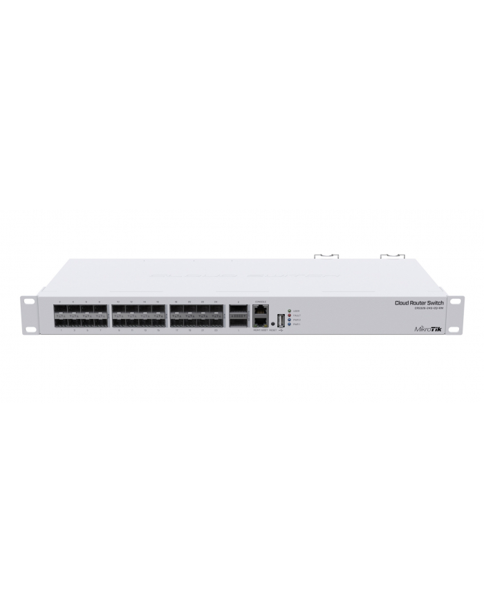 MikroTik Cloud Router Switch 326-24S+2Q+RM with RouterOS L5, 1U rackmount Enclosure główny