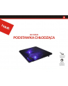 Podstawka chłodząca pod laptop HAVIT F2035 (16 - 17x cali; 2 wentylatory) - nr 2