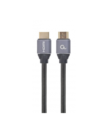 Kabel GEMBIRD Seria premium CCBP-HDMI-2M (HDMI M - HDMI M; 2m; kolor czarny)